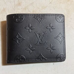 Leather Louis Vuitton - Black